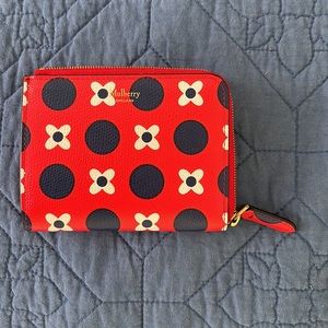 Mulberry Zip Coin Purse / Card Holder